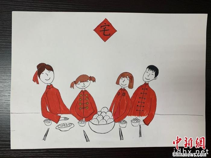 上海8岁小学生创作抗“疫”绘本儿童视角传递必胜信心