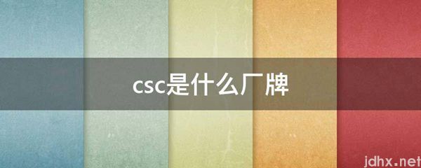 csc是什么厂牌(图1)