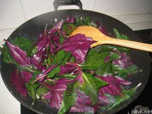 紫叶菜怎么做好吃(图5)