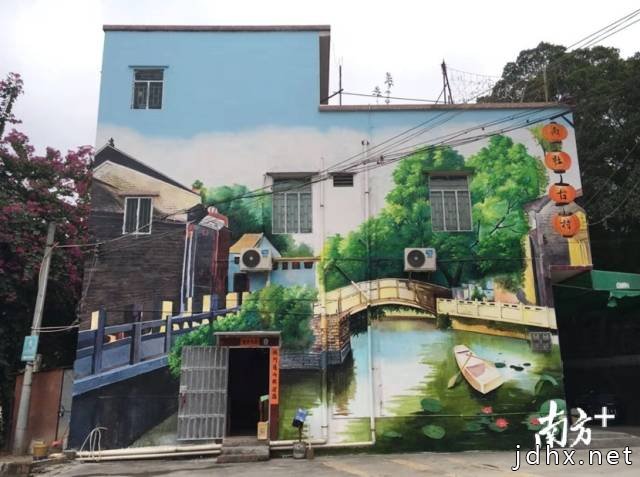 美翻了！东莞城乡壁画创作“为生活添彩”