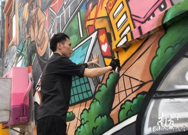 美翻了！东莞城乡壁画创作“为生活添彩”