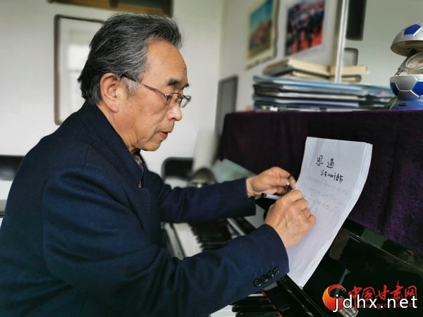 76岁天水音乐家李祖武创作战疫歌曲《思过》(图4)