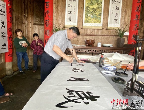 福建省政协书画院宁德调研：书画创作交流 送文化下乡