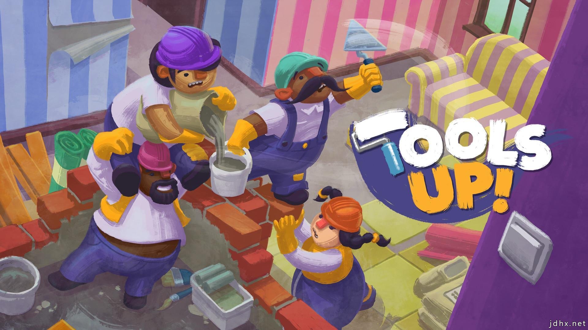 四人协力新作《Tools Up!》公开游戏最新影片(图1)