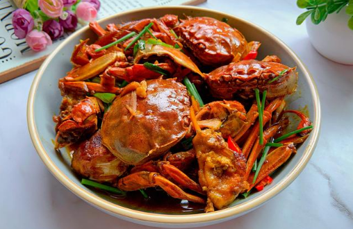 螃蟹配什么炒菜和主食一起吃比较好1